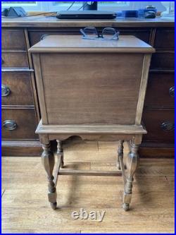 Vintage Humidor Cigar Table 14x12x28