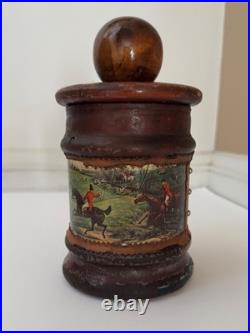 Vintage Italian Equestrian Humidor