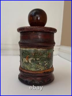 Vintage Italian Equestrian Humidor