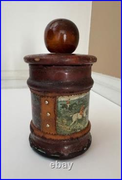 Vintage Italian Equestrian Humidor
