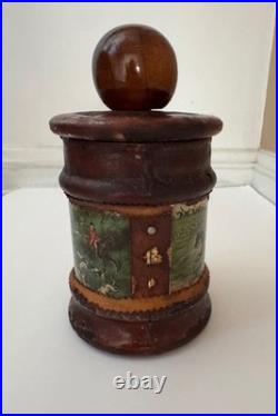 Vintage Italian Equestrian Humidor