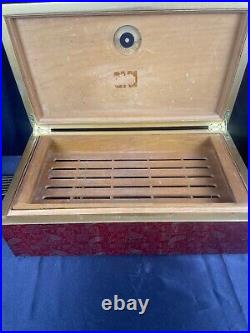 Vintage Luxury Cigar Box Large Beautiful One Of Kind Rare Pc
