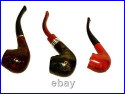 Vintage MCM Fairfax Wooden w 9 Pipes Stand & Green Soreno Glass Humidor Lidded Vintage MCM Fairfax Wooden w 9 Pipes Stand & Green Soreno Glass Humidor Lidded