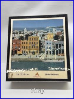 Vintage MICHEL DELACROIX MONTECRISTO LA HABANA CUBA Handmade Cigar Humidor Box