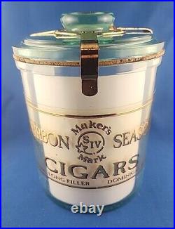 Vintage Maker's Mark Seasoned Cigars Store Display Humidor