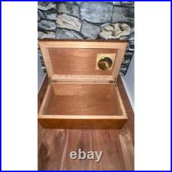 Vintage Martell Cognac Cordon Bleu Wooden Humidor Box