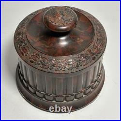 Vintage Multi Color Genuine Coltrock Colt Jarette Tobacco Humidor Style 8086