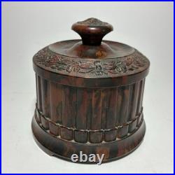 Vintage Multi Color Genuine Coltrock Colt Jarette Tobacco Humidor Style 8086