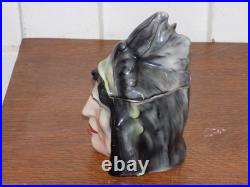 Vintage Native American Tobacco Humidor Jar Austria