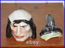 Vintage Native American Tobacco Humidor Jar Austria