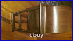 Vintage Oak-Copper Lined-16 x 12 x 32 Raised Domed Lid Humidor- Pristine