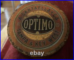 Vintage Optimo Metel Cigar Humidor Vintage Optimo Metel Cigar Humidor