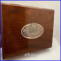 Vintage Partagas Limited Reserve Decadas 1995 Empty Wooden Cigar Box