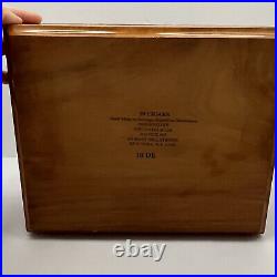 Vintage Partagas Limited Reserve Decadas 1995 Empty Wooden Cigar Box