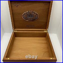 Vintage Partagas Limited Reserve Decadas 1995 Empty Wooden Cigar Box