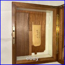 Vintage Pattberg Novelty American Walnut Humidor Box