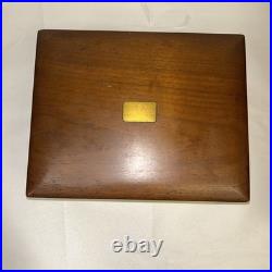 Vintage Pattberg Novelty American Walnut Humidor Box