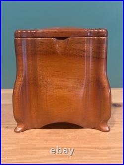 Vintage Pipe Tobacco Humidor Box Made In Italy Signed