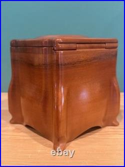 Vintage Pipe Tobacco Humidor Box Made In Italy Signed