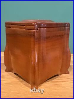 Vintage Pipe Tobacco Humidor Box Made In Italy Signed