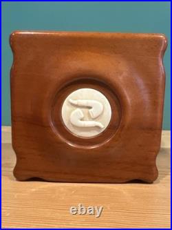 Vintage Pipe Tobacco Humidor Box Made In Italy Signed