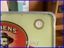 Vintage Rubens Mild Cigars Jose Escalante Co countertop humidor fair used cond