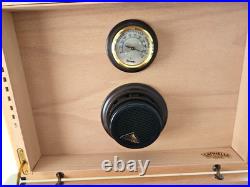 Vintage SAVINELLI ITALY Karelian Birch Humidor-Mid 20th Century -EXCELLENT Cond