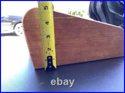 Vintage Santa Fe Cigars Wooden Cigar Countertop Store Display Case Humidor