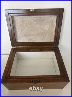 Vintage Sargent Cigar Chest Bridgeport Tobacco Humidor 12x8x6