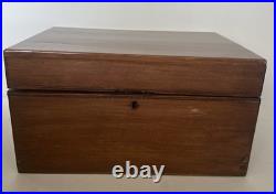 Vintage Sargent Cigar Chest Bridgeport Tobacco Humidor 12x8x6