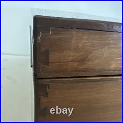 Vintage Sargent Cigar Chest Bridgeport Tobacco Humidor 12x8x6