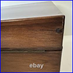 Vintage Sargent Cigar Chest Bridgeport Tobacco Humidor 12x8x6