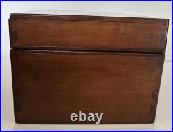 Vintage Sargent Cigar Chest Bridgeport Tobacco Humidor 12x8x6