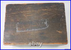 Vintage Sargent Sargent Cigar Chest Tobacco Humidor