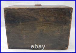 Vintage Sargent Sargent Cigar Chest Tobacco Humidor