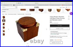 Vintage Savinelli Pipe Tobacco Humidor