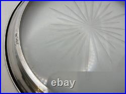 Vintage Smoking Stand Sterling Ashtray Cigar Cutter Drawer Accessories Set