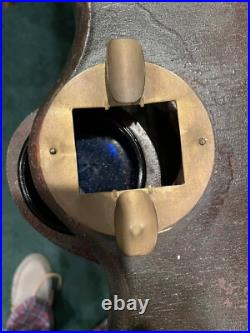 Vintage Smoking Table Copper-Lined Humidor