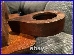 Vintage Smoking Table Copper-Lined Humidor