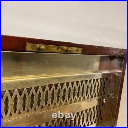 Vintage Tiffany & co New York Mahogany Cigar Humidor Box