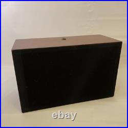 Vintage Tiffany & co New York Mahogany Cigar Humidor Box