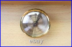 Vintage Used Wood Box Cigar Humidor Black Rectangular Chest Temperature Control