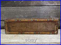 Vintage War Eagle Wooden Cigar Box 2 For 5 Cents