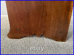 Vintage Wood Cigar Humidor Cabinet Pipe Rack Holder Combo