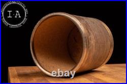 Vintage Wood Grain Humidor Canister