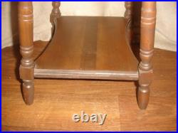 Vintage Wooden Tobacco Humidor Cabinet Copper Lined 29x15x12.5