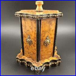 Vintage cigar carousels from France, 19 century, 2 items in lot, not a humidor