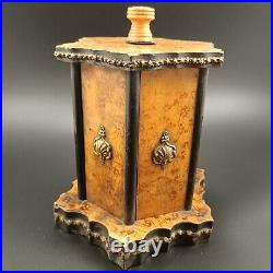 Vintage cigar carousels from France, 19 century, 2 items in lot, not a humidor