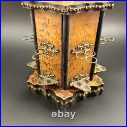 Vintage cigar carousels from France, 19 century, 2 items in lot, not a humidor