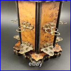 Vintage cigar carousels from France, 19 century, 2 items in lot, not a humidor